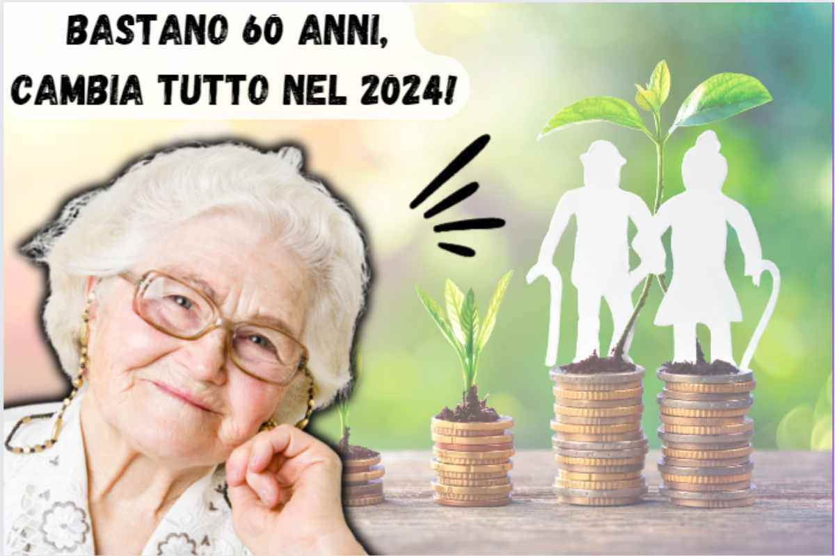 In pensione a 60 anni