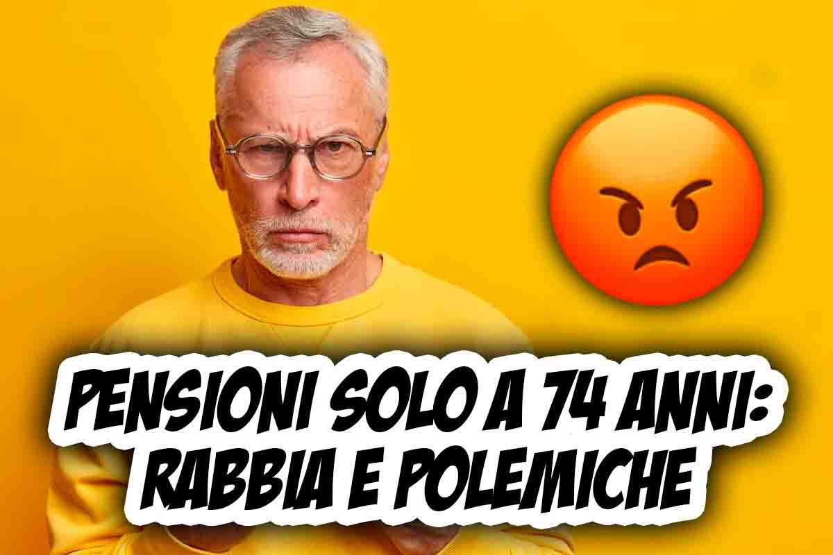 Pensione solo a 74 anni