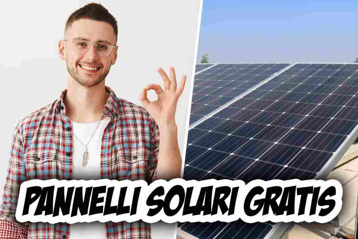 pannelli solari gratis famiglie