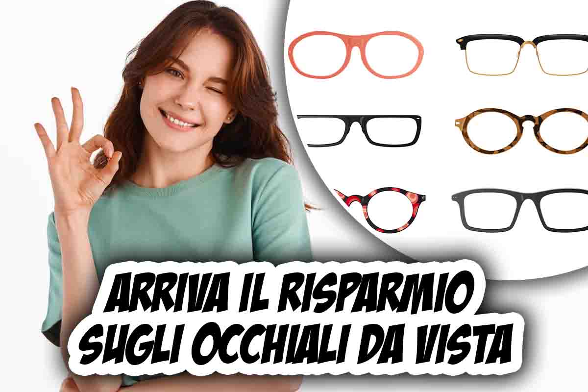 Risparmiare occhiali da vista