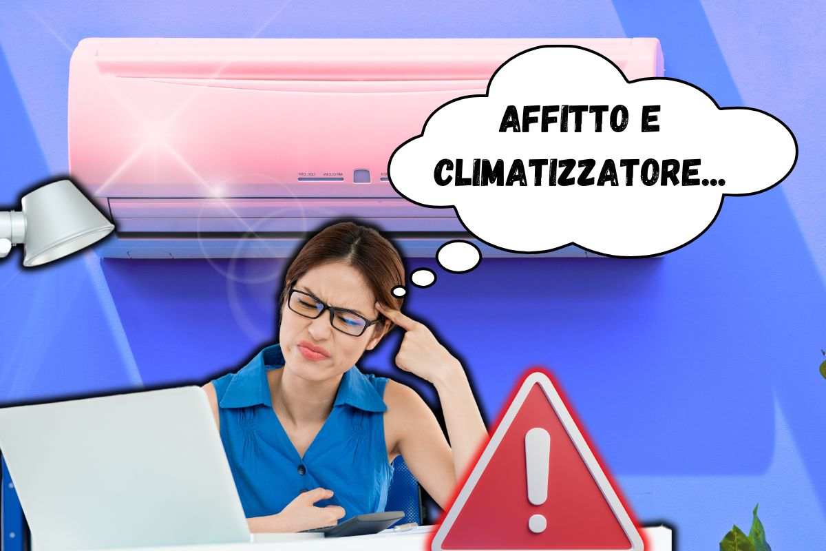 climatizzatore, i costi in caso di inquilino in affitto