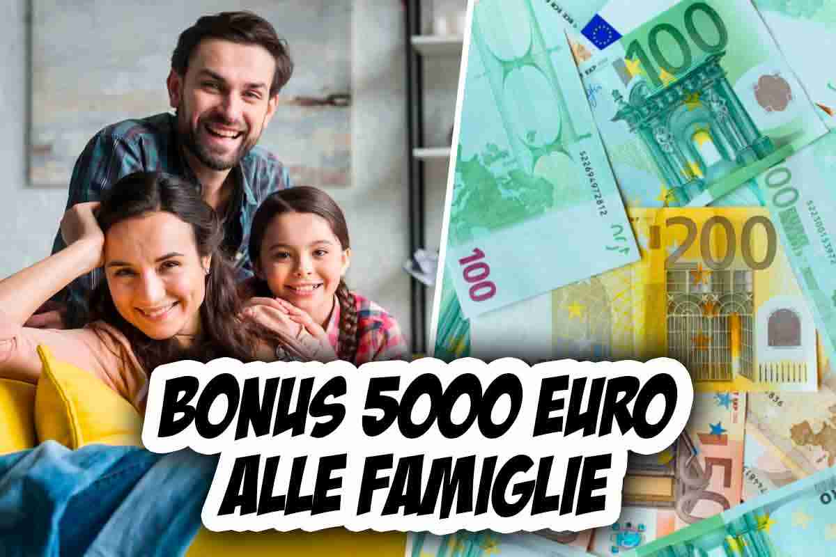 5 mila euro famiglie