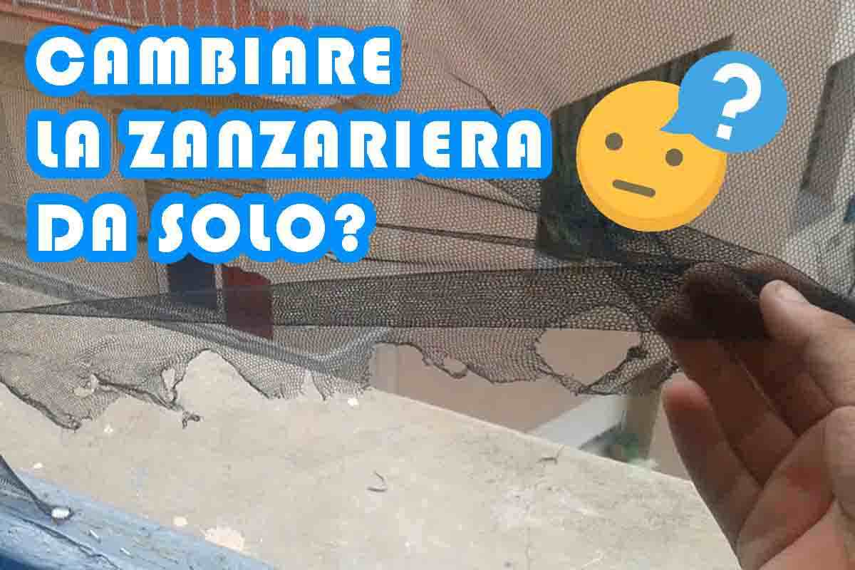 Cambiare la rete della zanzariera a rullo: puoi farlo da solo senza spendere una fortuna