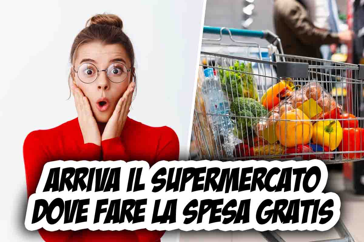 supermercato spesa gratis