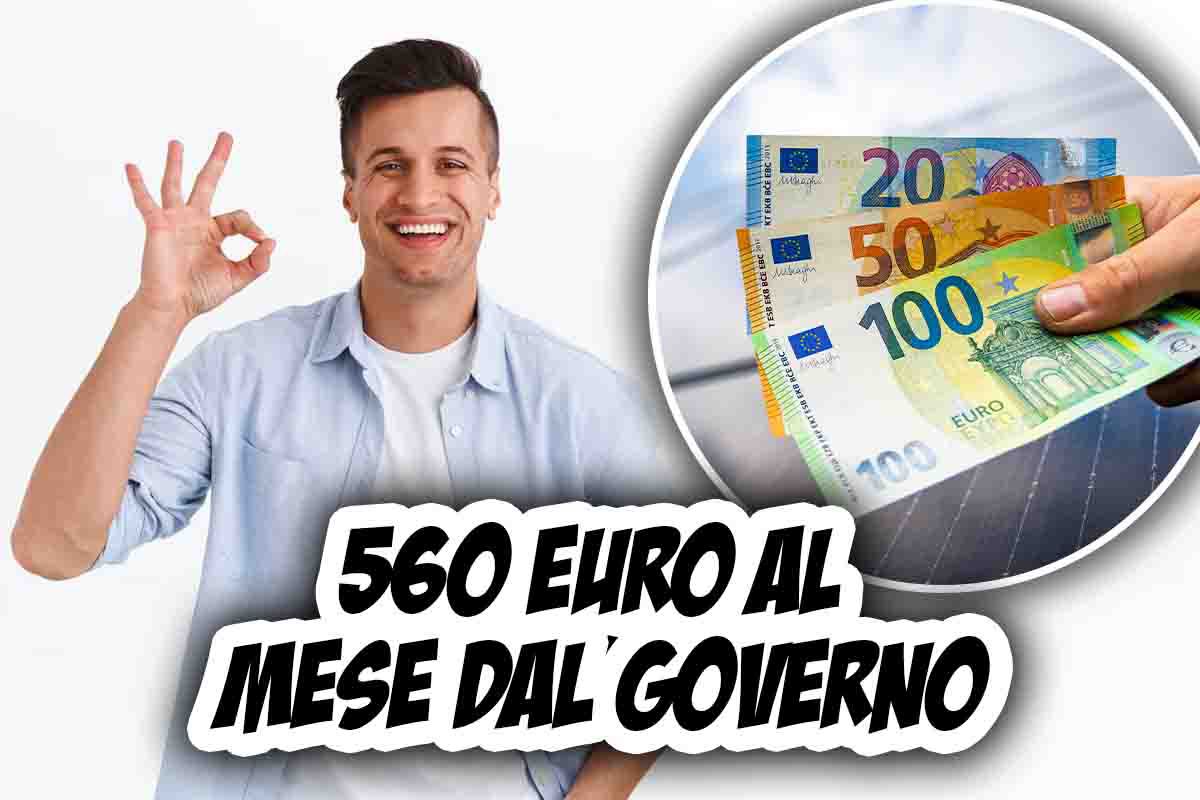 560 euro al mese