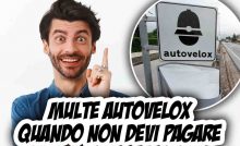 la multa dell'autovelox si può annullare
