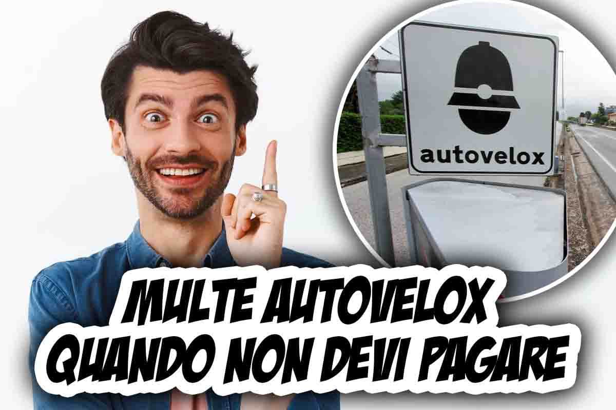 la multa dell'autovelox si può annullare