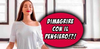 perdere peso è un processo che parte dalla mente