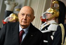 la premiazione di napolitano