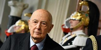 la premiazione di napolitano