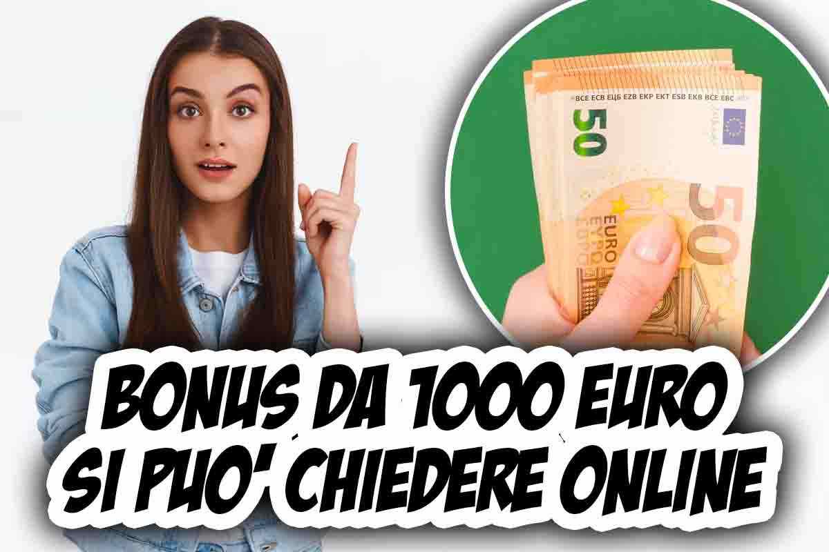 nuovo bonus da 1000 Euro