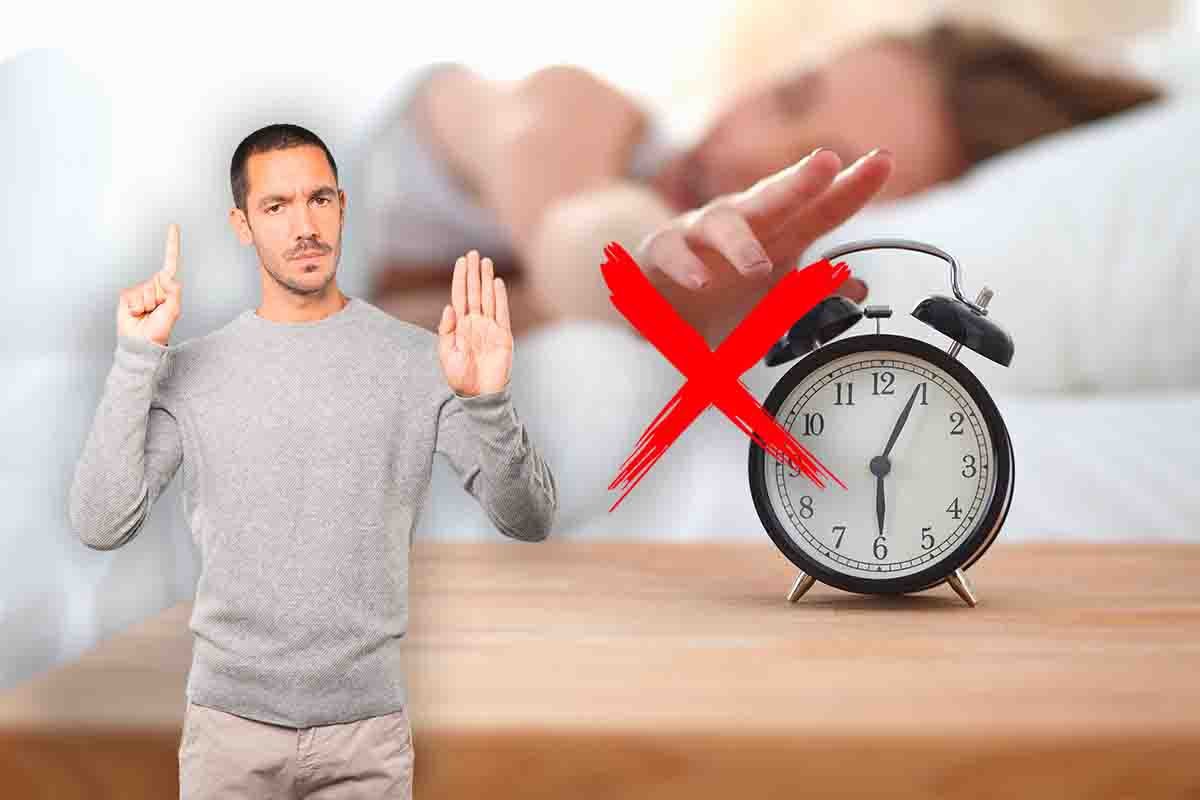 ritardare la sveglia di pochi minuti, perché la scienza dice no