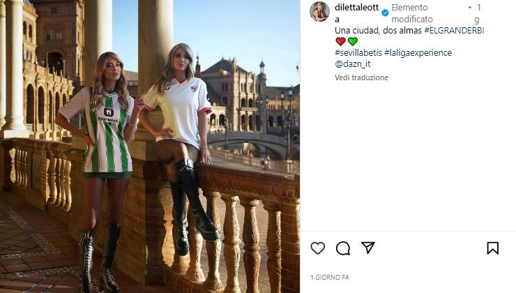 Diletta Leotta realizza sogno fan