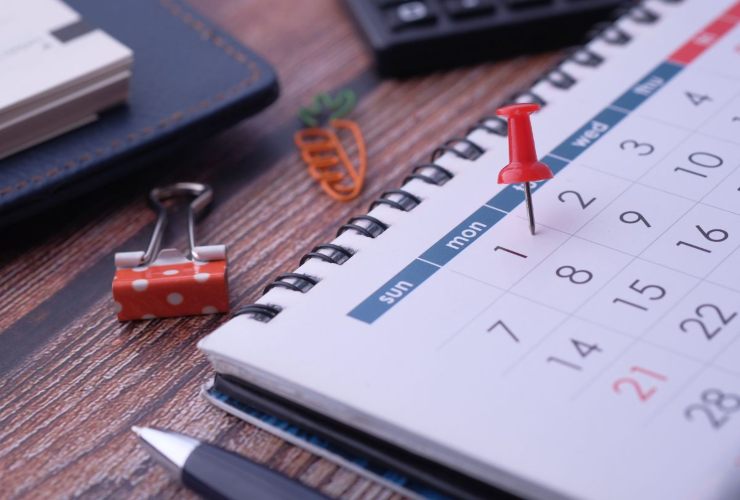 Calendario agosto
