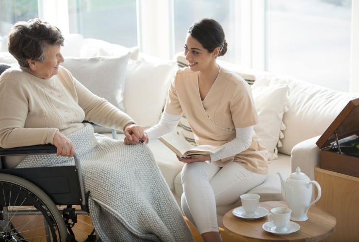 Assistente e disabile