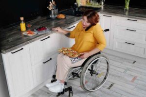 Disabile al telefono