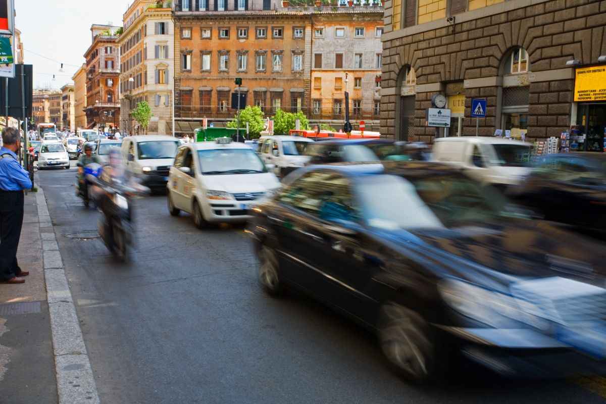 Traffico a Roma