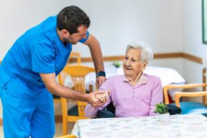 Caregiver con disabile